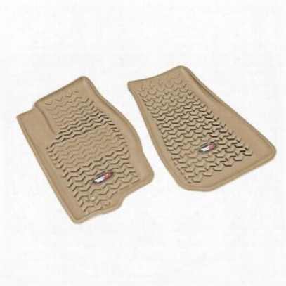 Rugged Ridge All Terrain Floor Liner, Front (tan) - 13920.3