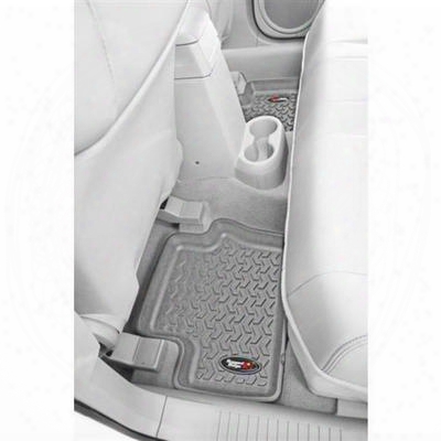 Rugged Ridge All Terrain Floor Liner, Rear (gray) - 14950.2