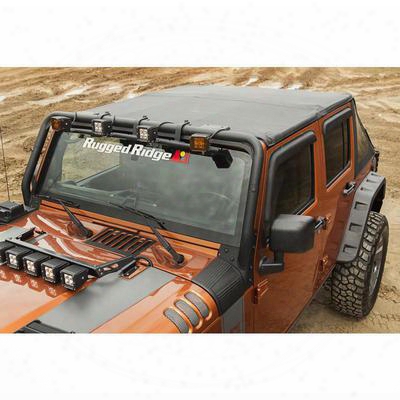 Rugged Ridge Bowless Soft Top (black Diamond) - 13750.38