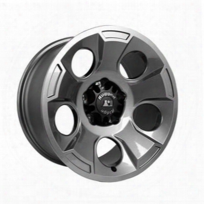 Rugged Ridge Drakon 17x9 Gun Metal Alloy Wheel - 15302.3rugged Ridge Drakon 17x9 Gun Metal Alloy Wheel - 15302.3