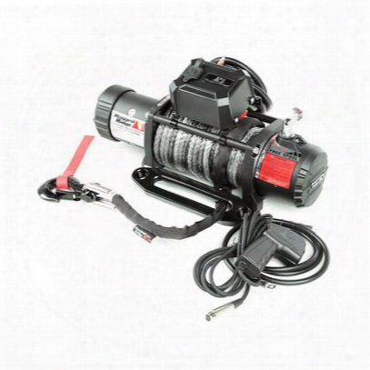 Rugged Ridge Nautic 9.5 Waterproof Winch With Synthetic Rope - Rug15100.06