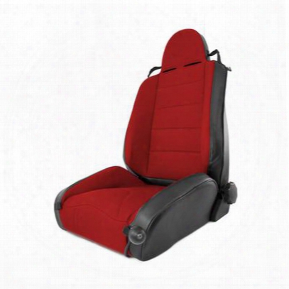 Rugged Ridge Off-road Reclinng Front Seat (black/ Red) - 13448.53