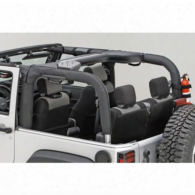 Rugged Ridge Roll Bar Cover Kit (black) - 13613.02