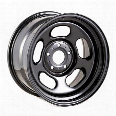Rugged Ridge Trail Runner Classic, 17x9 Wheel With 5 On 5 Bolt Pattern - Gloss Black (black) - 15500.76