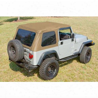 Rugged Ridge Xhd Bowless Soft Top With Tinted Windows (spice) - 13751.37