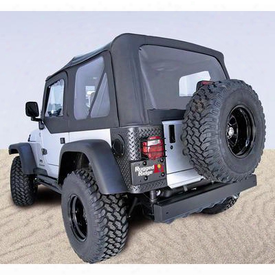 Rugged Ridge Xhd Replacement Soft Top With Clear Windows (black Diamond) - 13727.35