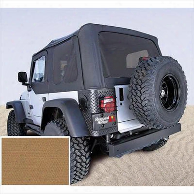 Rugged Ridge Xhd Replacement Soft Top With Tinted Windows (spice) - 13724.37
