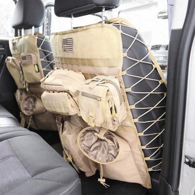 Smittybilt Gear Front Coyote Tan Seat Cover Polyester 5661324