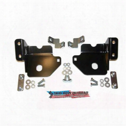 Skid Row Off Road Lower Control Arm Skid Plates (black) - Jp-5008