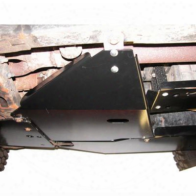 Skid Row Off Road Transfer Case Skid Plate (black) - Jp-5013