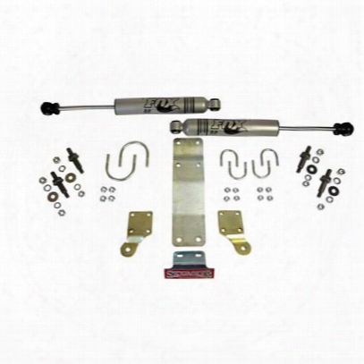 Skyjacker Fox Dual Steering Stabilizer Kit (silver) - 5206