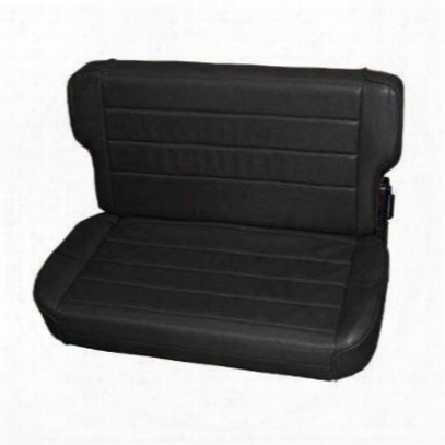 Smittybilt Fold And Tumble Rear Seat (black) - 41301