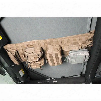 Smittybilt G.e.a.r. Overhead Console, Coyote Tan - 5665024