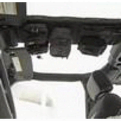 Smittybilt G.e.a.r Overhead Console Package, Black Denim - Gearoh1