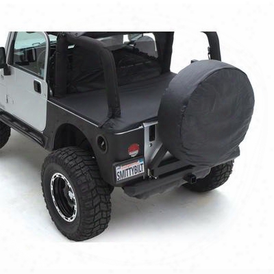 Smittybilt Jeep Tonneau Cover In Black Diamond - 761235