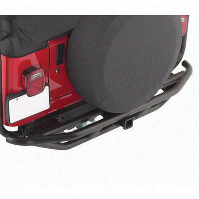 Smittybilt Src Rear Bumper With Receiver Hitch (black) - 76611