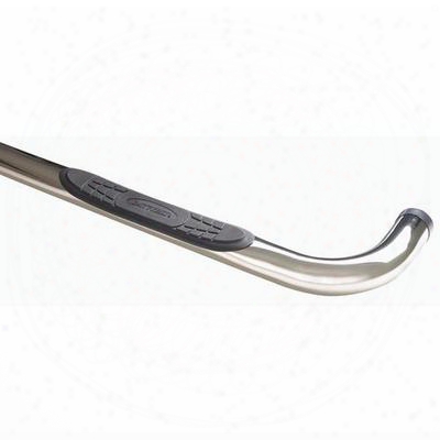 Smittybilt Sure Step 3 Inch Diameter Side Bars, Wheel To Wheel Length (stainless Steel) - Jn460-s2s