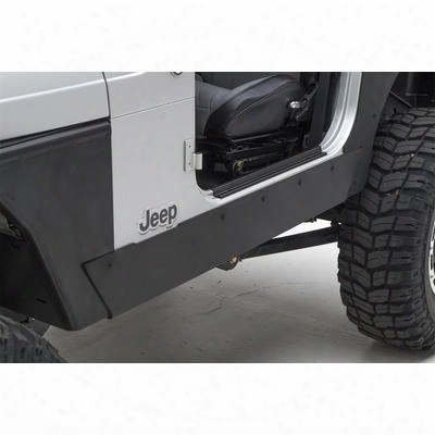 Smittybilt Xrc Rock Sliders Without Tube Step (black) - 76870