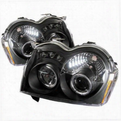 Spyder Auto Group Halo Led Projector Headlights (black) - 5011091
