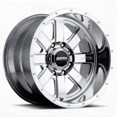 Sota Offroad A.w.o.l., 22x12 Wheel With 8 On 170 Bolt Pattern - Polished - 569pl-22287-51