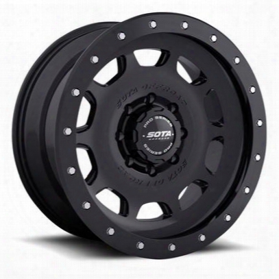 Sota Offroad D.r.t., 20x10 Wheel With 8 On 170 Bolt Pattern - Stealth Black - 321sb-21087-25