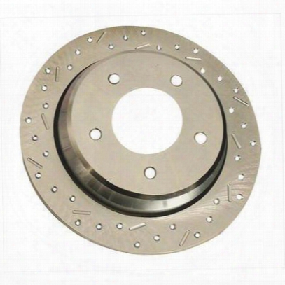 Stainless Steel Brakes Big Bite Crossed Drilled Brake Rotors - 23200aa3l