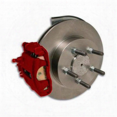 Stainless Steel Brakes Disc Brake Conversion Kit (red) - A130-1r
