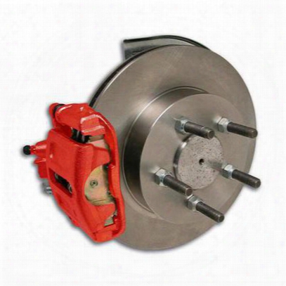 Stainless Steel Brakes Rear Drum To Disc Brake Conversion Kit (red) - A128-2r
