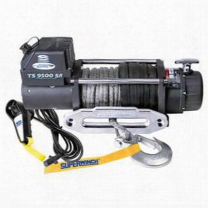 Superwinch Tiger Shark 9500 Winch With Synthetic Rope - 1595201
