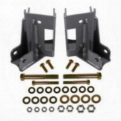 Synergy Manufacturing Rear Lower Control Arm Skids With Integrated Shock Mounts (black) - 8078