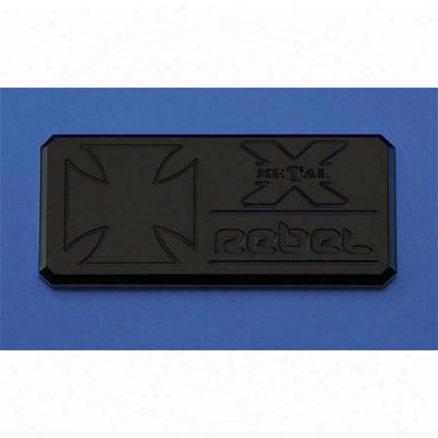 T-rex Grilles Rebel Body Side Badges (black) - 6900011