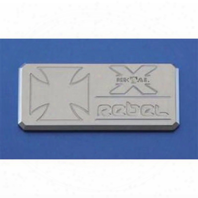 T-rex Grilles Rebel Body Side Badges (chrome) - 6900012