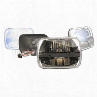 Truck-lite 5 Inch X7 Inch Rectangular Led Headlamp (clear) - 27450c