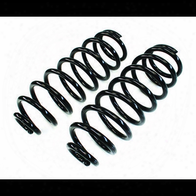 Teraflex 3 Inch Lift Coil Springs, Rear, Black, Pair Of 2 - 1854202