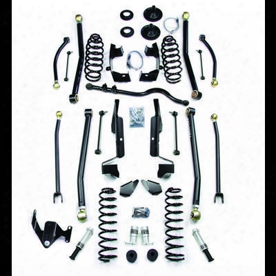 Teraflex 4 Inch Elite Lcg Long Flexarm Lift Kit With Spredbumps - Right Hand Drive - 1257496