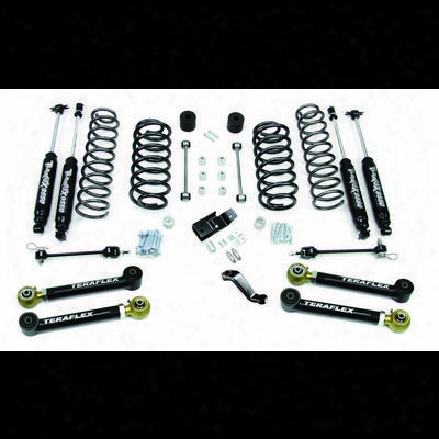 Teraflex 4 Inch Lift Kit With 4 Lower Flexarms And Track Bar - 1456432