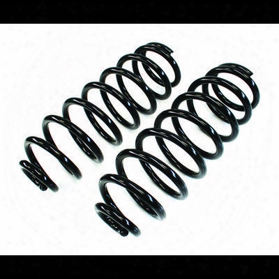 Teraflex 6 Inch Lift Coil Springs, Rear, Black, Pair Of 2 - 1854602