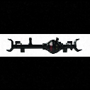TeraFlex Tera44 Rubicon Replacement Front Axle Housing Assembly - 3544054