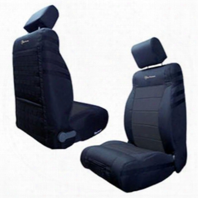 Bartact Front Seat Cover (black/black) - Tjsc9702fpbb