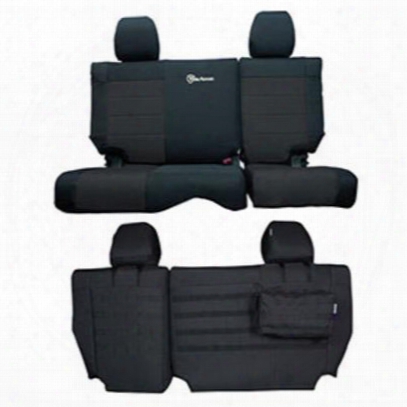 Bartact Rear Bench Seat Cover (black/black) - Tjsc9702rbbb