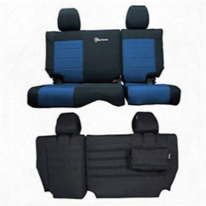 Baartact Rear Bench Seat Cover (black/blue) - Jksc2013r2bu
