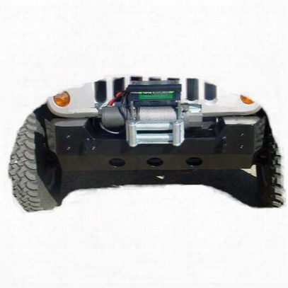 Tomken Machine Front Bumper Winch Ready And D-ring Mounts (black) - Tmf-0702-b
