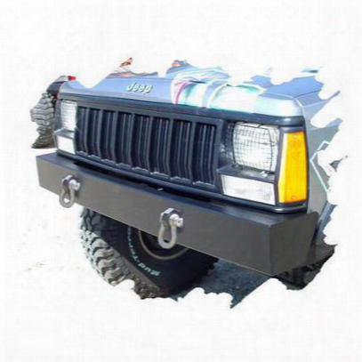 Tomken Machine Front Bumper With D-ring Mounts (black) - Tmf-0632-b
