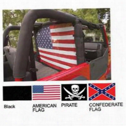 Vertically Driven Products Wind Stopper Wind Screen (pirate Flag) - 508005-2