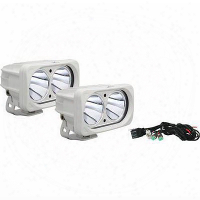 Vision X Lighting Optimus Series Prime 20-degree Dual Led White Light Kit - Narrow Beam - 9148632