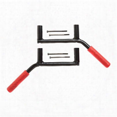 Welcome Distributing Rear Grabars With Red Grips - 1002g