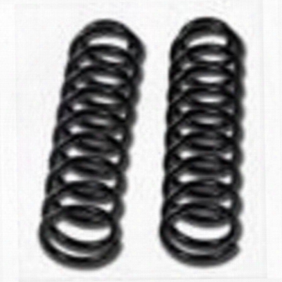 Warrior 3 Inch Lift Coil Springs, Front, Black, Pair Of 2 - 800026