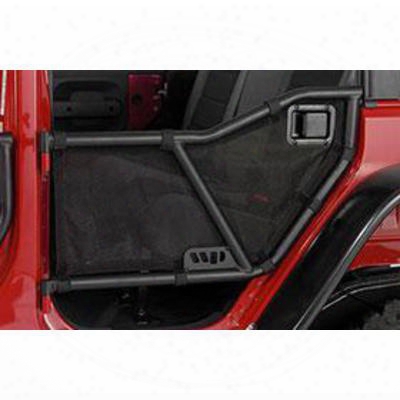 Warrior Adventure Door Mesh Covers (black Mesh) - 90777
