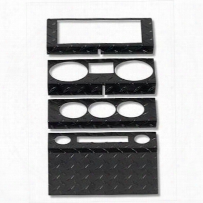 Warrior Dash Panel Overlay (black Diamond Plate) - 90424pc