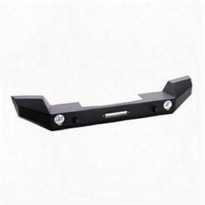 Warrior Full-width Front Winch Bumper With D-ring Mounts (black) - 599